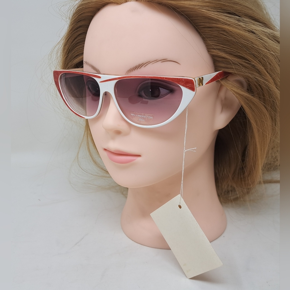 NWT Nina Ricci Women's Sunglasses Retro Vintage 70s 80s Hand Made Paris 1042 CL - Picture 3 of 16